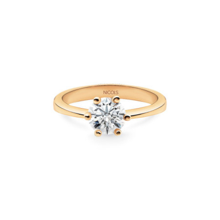 Geraldine Engagement Ring 1.5 Carat Rose Gold