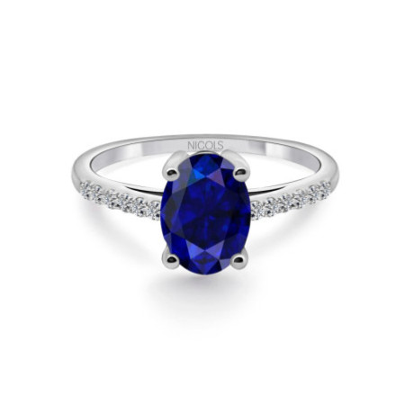 Blue Sapphire Engagement Ring Lola 1.50ct