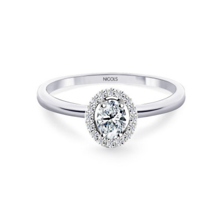 Angie Diamond Ring Oval size 0.33