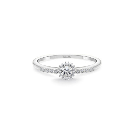 Margarita Diamond Solitaire Ring 0.15