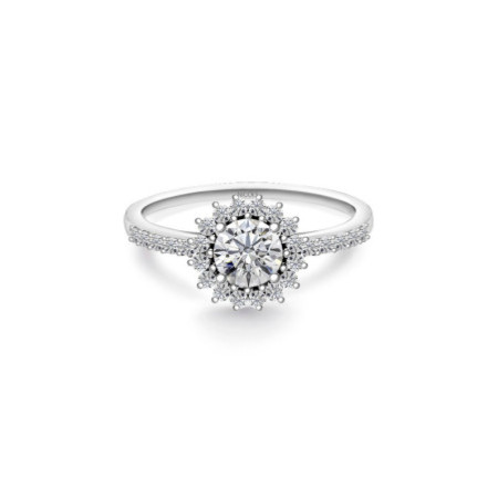 Margarita Diamond Solitaire Ring 0.50