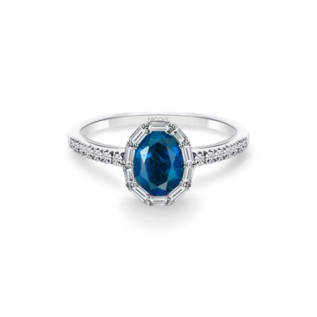OVAL COLOR Sapphire Ring