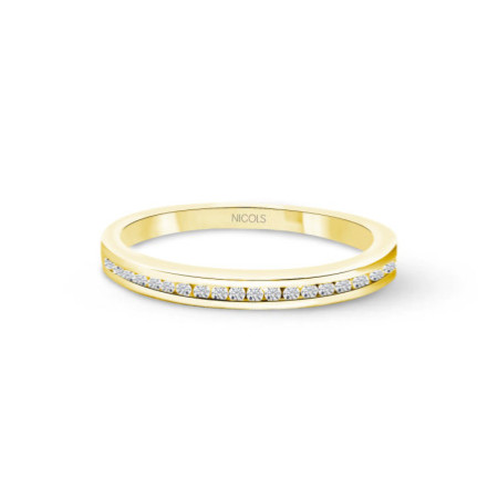 Chloe Diamond Ring 0.18 Yellow Gold