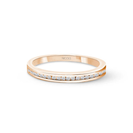 Chloe Diamond Ring 0.18 Rose Gold
