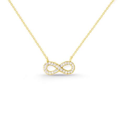 Diamond Necklace INFINITY MINI DETAILS