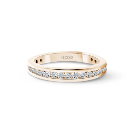 Chloe Diamond Ring 0.35 Rose Gold