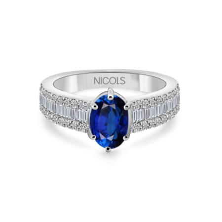 Sapphire Ring DIAMOND COLOR