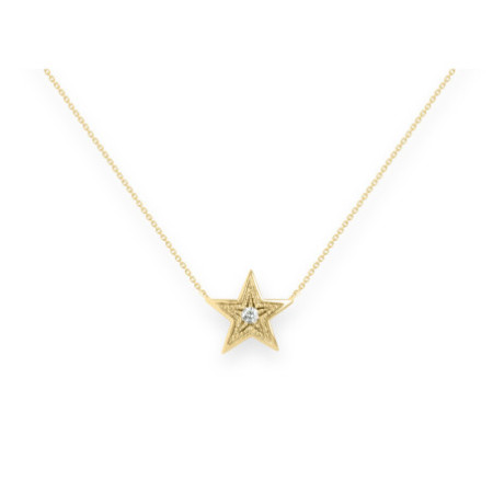 Mini Star Necklace Details