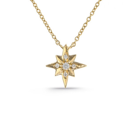 Shooting Star Gold Necklace LITTLE DETAILS