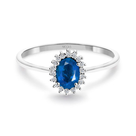 Sapphire Diamond Ring Candy