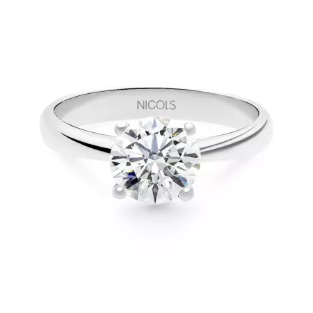 Frida Engagement Ring Platinum with Diamond 0.10-0.50ct