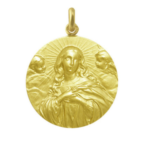 Immaculate Conception Medal 18kt.
