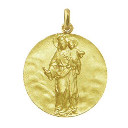 Virgin Mary Help of Christians Medal 18Kt.0