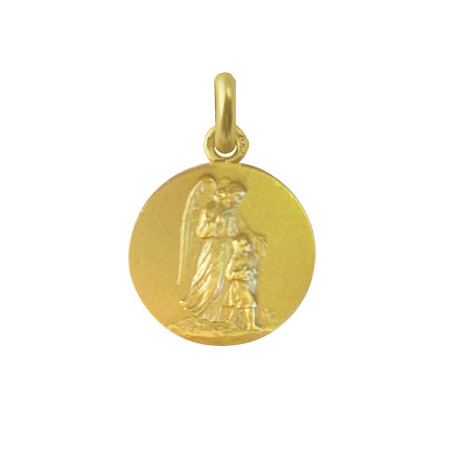 Guardian Angel Medal 18kt Gold