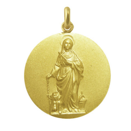 Santa Marta Medal 18 kt Gold.